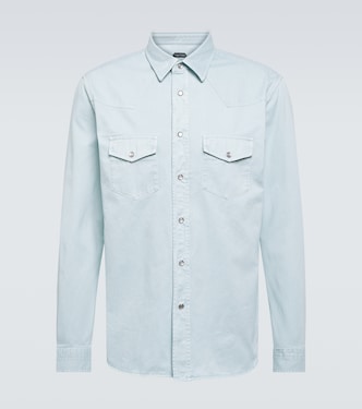 Camicia in twill di cotone | Tom Ford