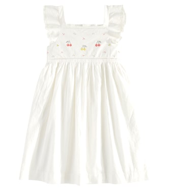 Bedrucktes Kleid Galia aus Baumwolle | Bonpoint