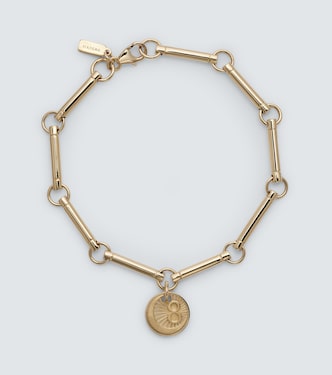 Karma 18kt gold chain bracelet | FoundRae