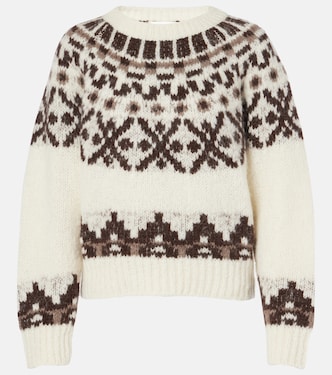 Pullover Fair Isle in misto alpaca | Frame