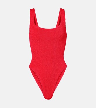 Square Neck swimsuit | Hunza G