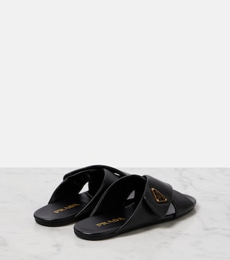 Sandalen aus Leder | Prada