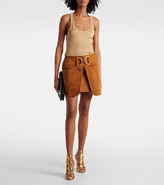 Minirock aus Veloursleder | Tom Ford
