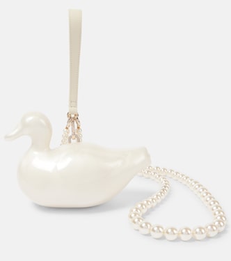Clutch Duck con perle bijoux | Simone Rocha