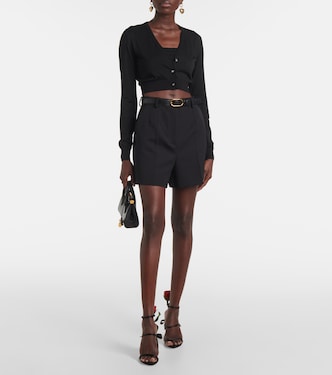Top cropped in maglia di seta | Dolce&Gabbana