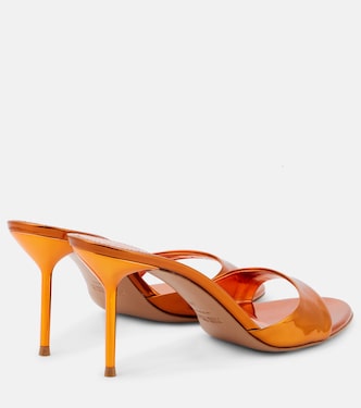 Sandalen Lidia 70 aus Metallic-Leder | Paris Texas