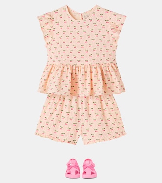 Coco printed cotton shorts | Konges Sløjd