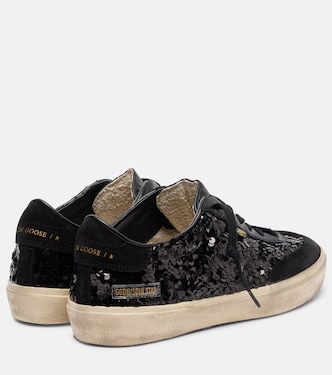 Soul Star sequined leather sneakers | Golden Goose