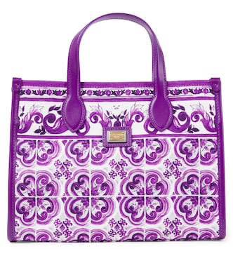 Borsa Majolica con pelle | Dolce&Gabbana Kids