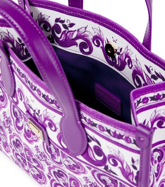 Borsa Majolica con pelle | Dolce&Gabbana Kids