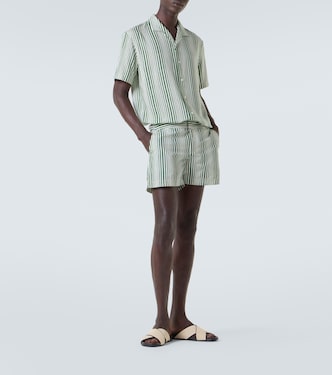 Camicia bowling Hibbert a righe | Orlebar Brown