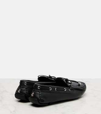 Manon leather moccasins | Jimmy Choo