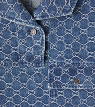 Kleid GG aus Denim | Gucci Kids