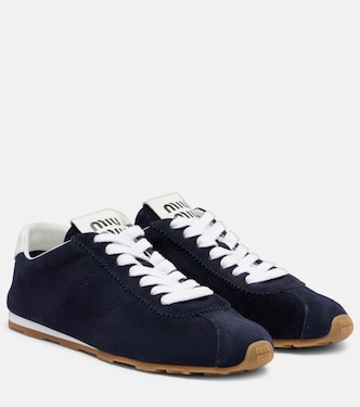 Plume suede sneakers | Miu Miu