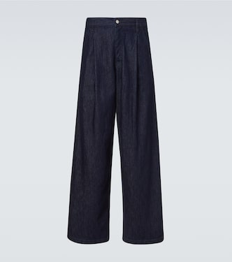 Jean ample Penning à taille haute | Dries Van Noten