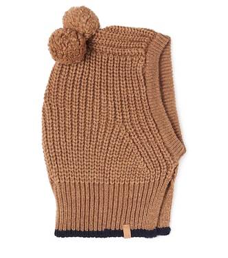 Baby Ebbe wool-blend ski mask | 1 + in the Family