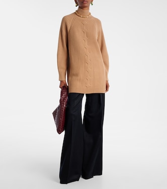 Ori camel hair wide-leg pants | Max Mara