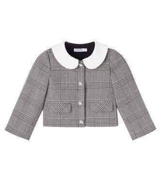 Jacke aus einem Wollgemisch  | Self-Portrait Kids