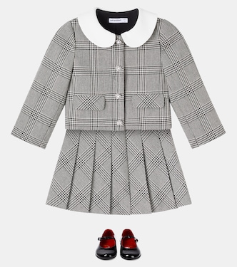 Jacke aus einem Wollgemisch  | Self-Portrait Kids