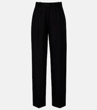 Flannel wide-leg pants | Toteme