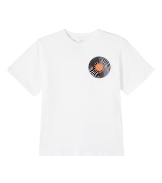 Logo cotton jersey T-shirt | Stella McCartney Kids