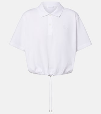 Cotton piqué polo shirt | Moncler