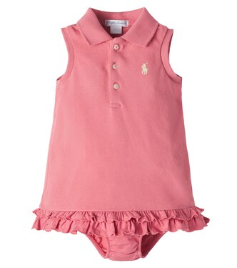 Bébé – Ensemble robe et culotte bloomer en coton | Polo Ralph Lauren Kids