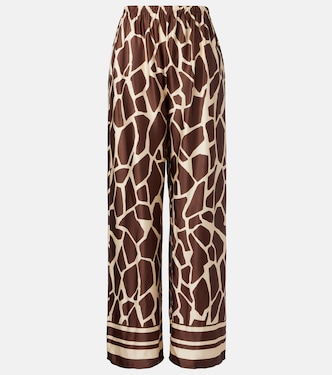 Weite Hose Jensen aus Satin | Faithfull