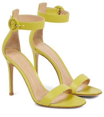 Portofino 105 leather sandals | Gianvito Rossi