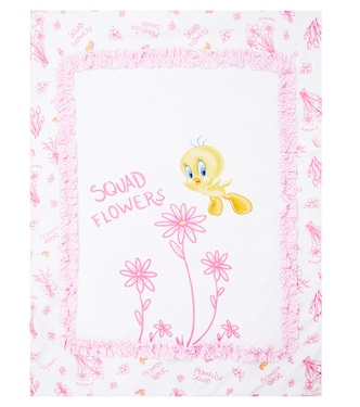 Baby - Coperta in cotone con stampa | Monnalisa
