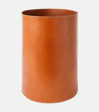 High leather basket | Michaël Verheyden