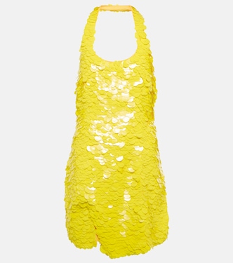 Allium sequined minidress | The Attico