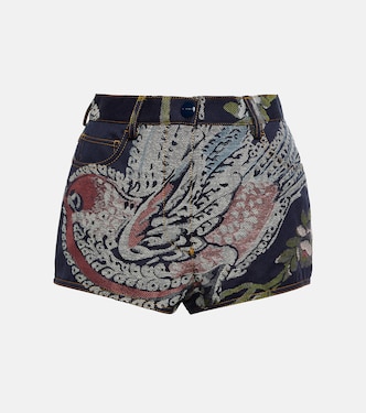 Shorts di jeans a vita alta | Etro