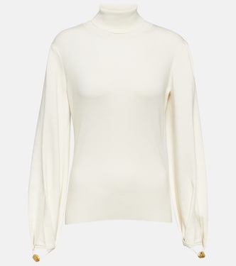 Jersey de cuello alto de mezcla de lana | Chloé