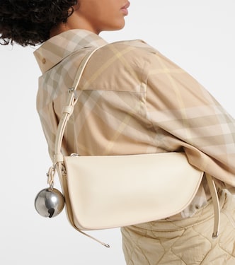 Borsa a spalla Shield Mini in pelle | Burberry
