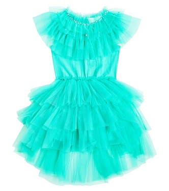 Verziertes Kleid Watercolour aus Tüll | Tutu Du Monde