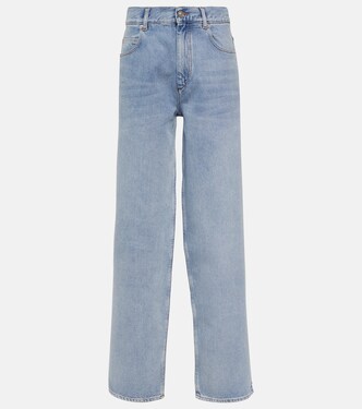 Jeans rectos de tiro alto | Isabel Marant