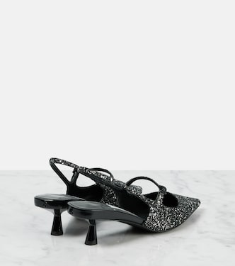 Pumps slingback Didi 45 con glitter | Jimmy Choo