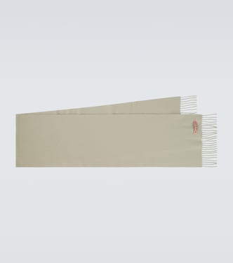 Sciarpa in lana con frange | Acne Studios