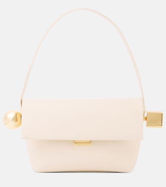 Le Rond Carré leather shoulder bag | Jacquemus
