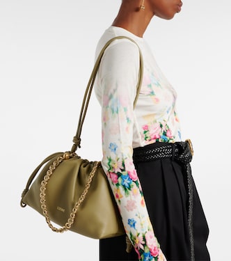 Clutch Flamenco Medium aus Leder | Loewe