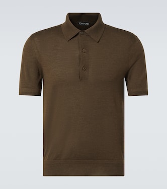 Polohemd aus Kaschmir und Seide | Tom Ford