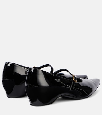 Ballerines Sybil en cuir verni | Khaite