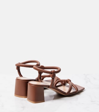 Juno 55 leather sandals | Gianvito Rossi
