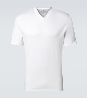 Cotton jersey T-shirt | Brunello Cucinelli