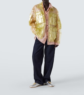 Sneakers in pelle metallizzata | Dries Van Noten