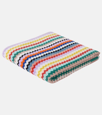 Riverbero Zigzag terry bath sheet | Missoni