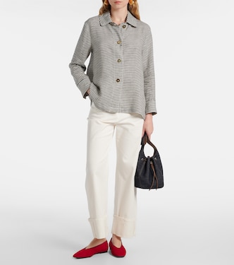 Zamia printed linen blouse | 'S Max Mara