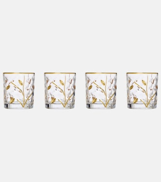 Set of 4 crystal tumblers | Les-Ottomans