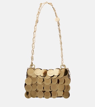 Sparkle Nano embellished shoulder bag | Rabanne